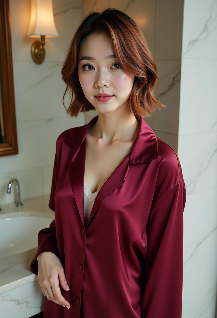 北窗灯火海报